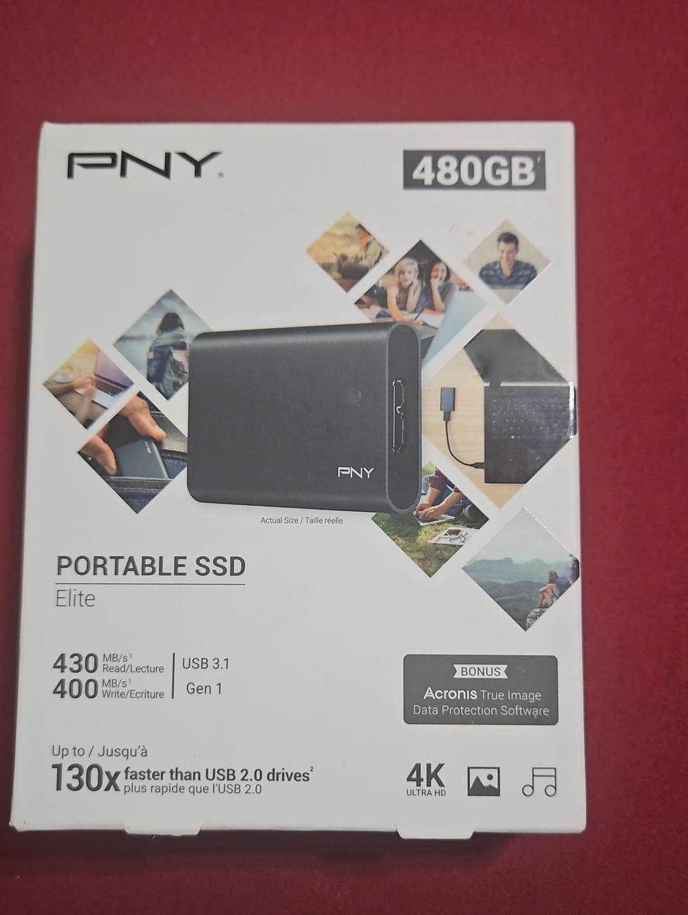 Elite Portable SSD 480GB - Black